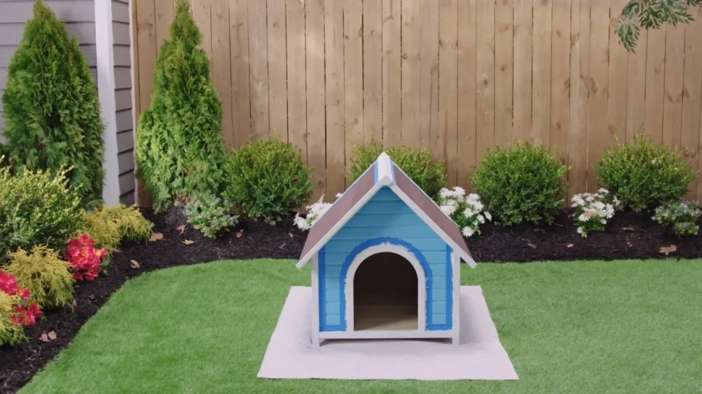how to keep a dog house cool
