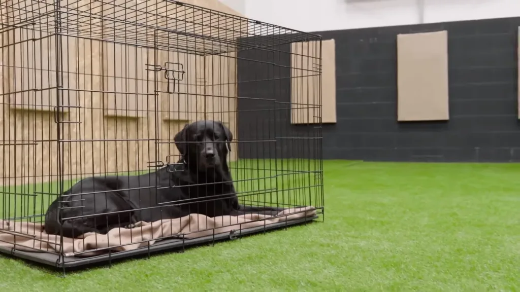 how to stop dog from chewing crate