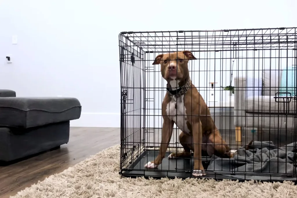 Dog crate aggression 