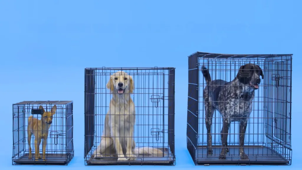 Choosing the right sized dog crate